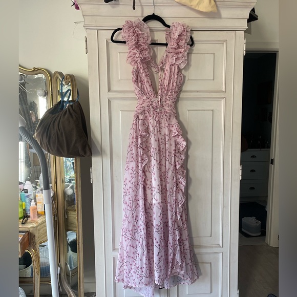 Ruffle Cut Out Dress - Picture 3 of 8